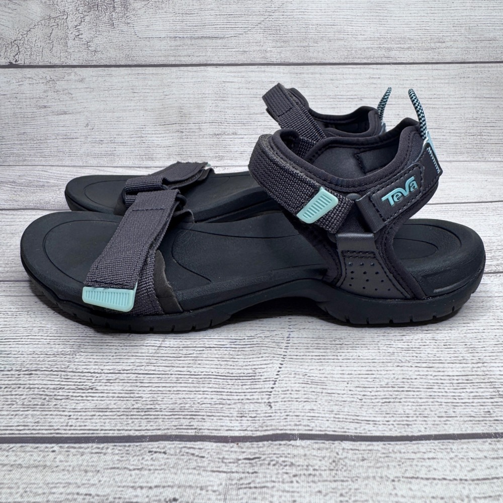 Teva Terra Fi 5 Universal Sandals Womens 7 Dark Shadow Aqua Hiking 1150271